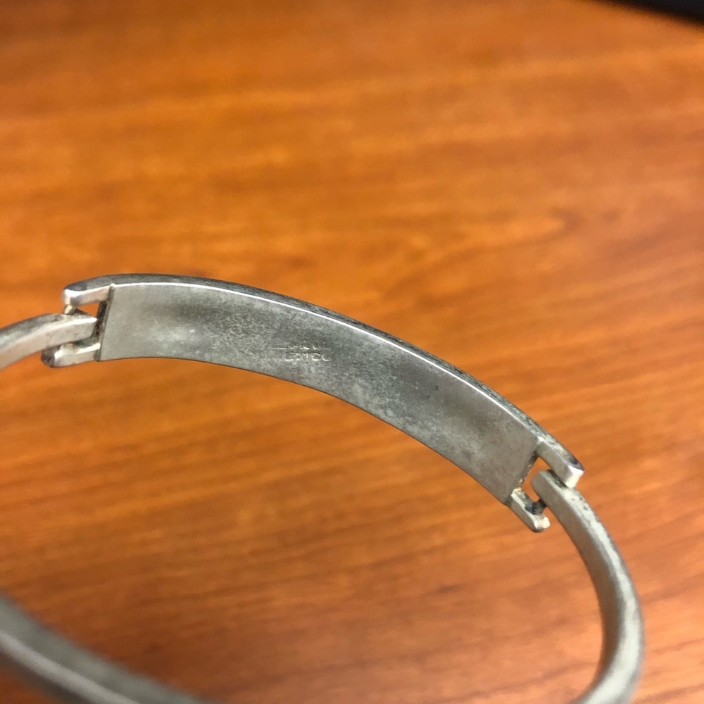 Vintage alpaca Mexican bracelet - Picture 4 of 6